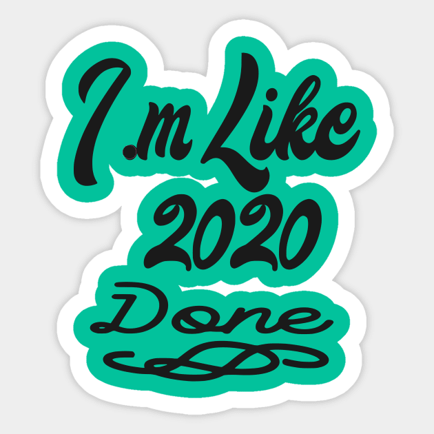 Like 2020 Done Sticker by Shop Ovov